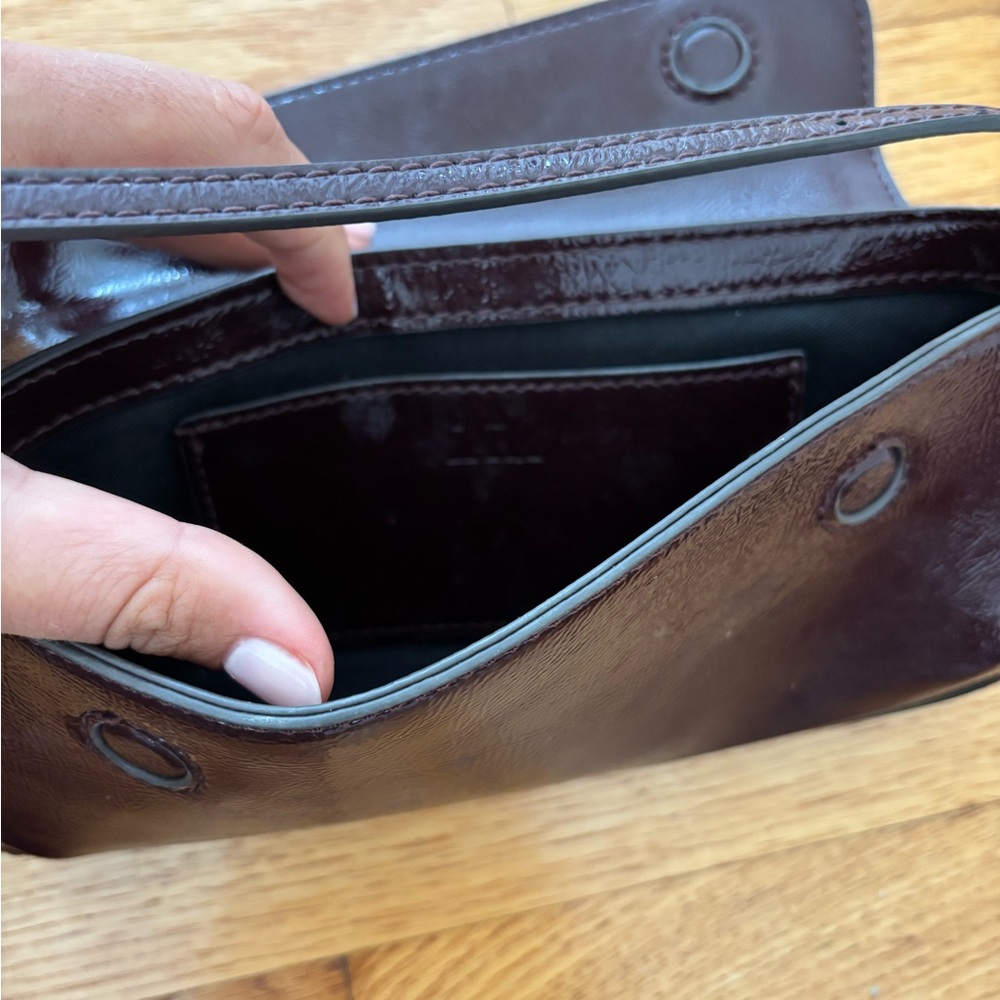 Zara Deep Burgundy Shoulder Bag - Picture 13 of 14